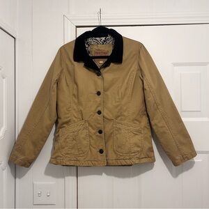 Powder River Outfitters Ladies Cotton Canvas Tan Jacket  Size M